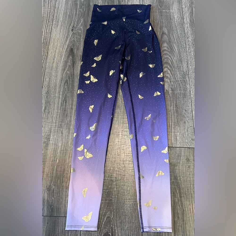 Beach Riot Piper Leggings Orchid Bloom Ombré small